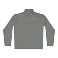 Embroidered Cross Quarter-Zip Pullover — 'SSS' Chest Logo